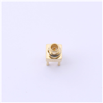 RF同轴连接器 镀金  直插公座 KH-MMCX-JE